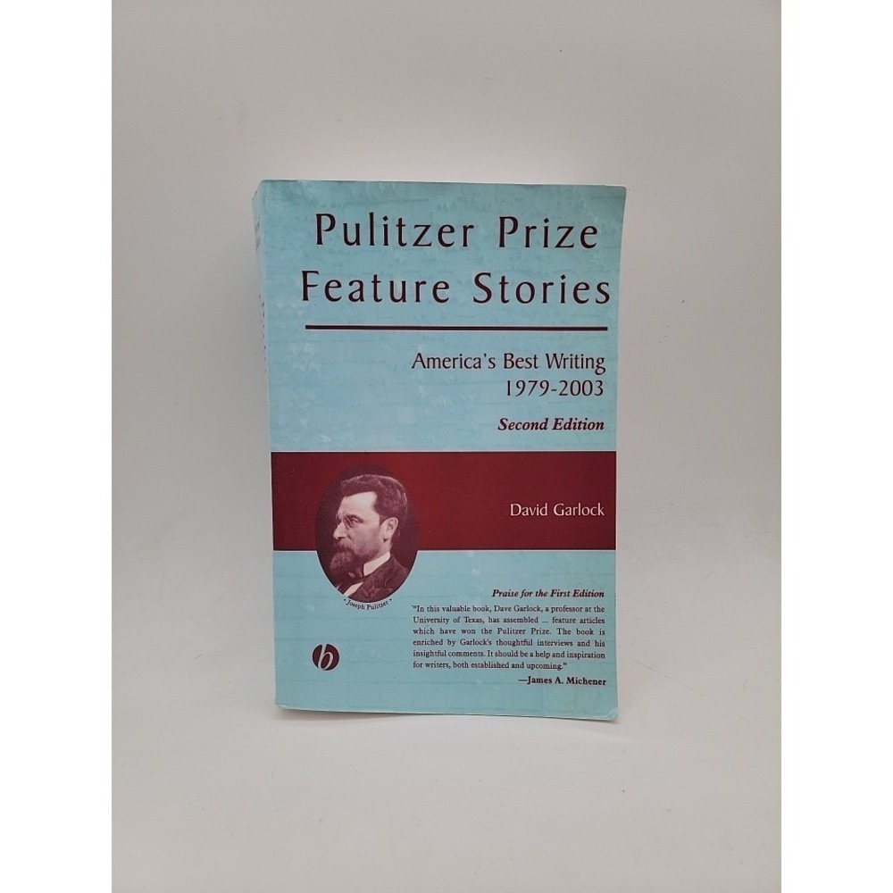 David Garlock Pulitzer Prize Feature Stories Paperback 2nd Ed Journalism Good